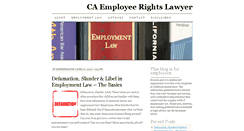 Desktop Screenshot of caemployeerights.com